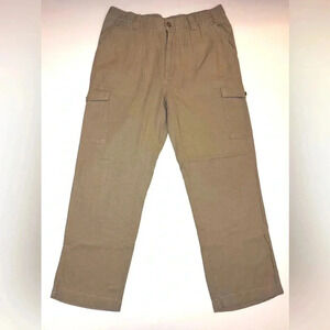 Roundtree & Yorke men’s Cargo Linen Pants Size- 38 x 32